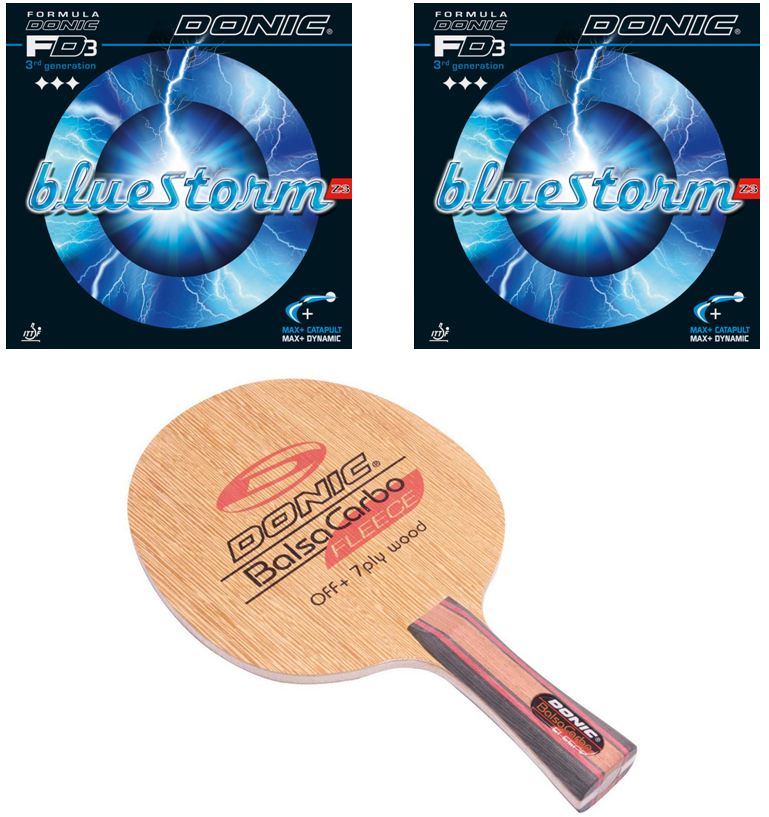 Offensive + N°1 : Balsa Carbo Fleece + BlueStorm Z3