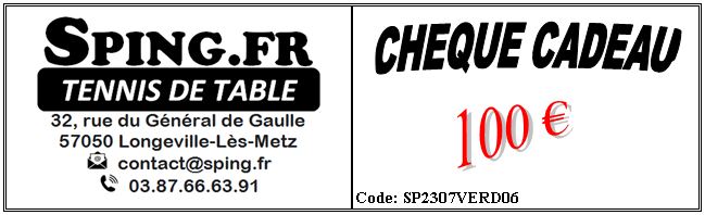 Chèque Cadeau 100€