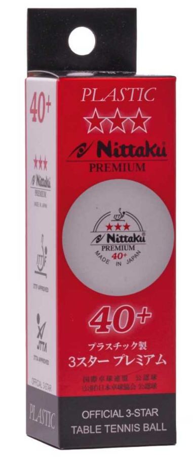 NITTAKU Premium 40+ 3* par 3