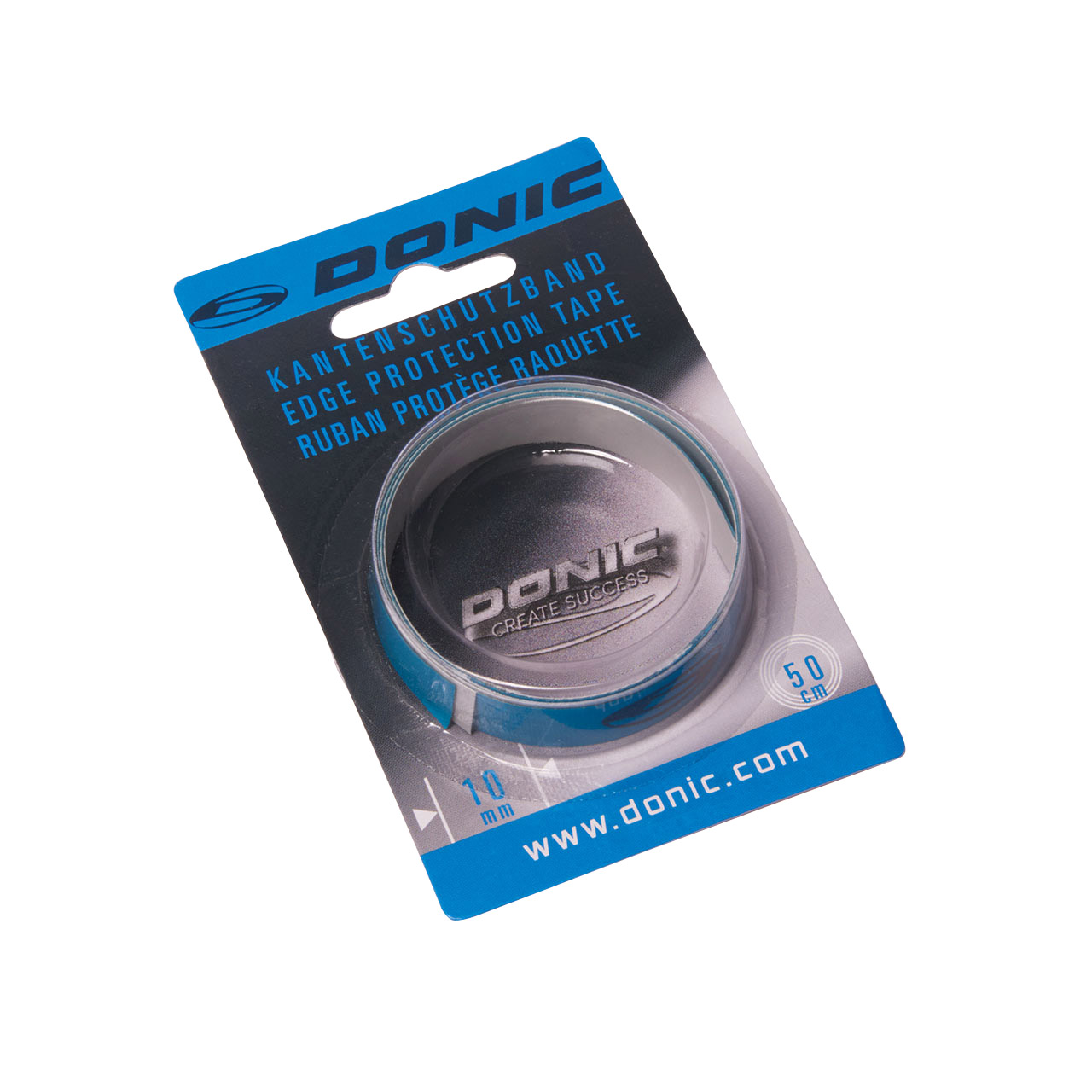 Bande de protection DONIC 50 centimètres x 10mm Bleu/Noir