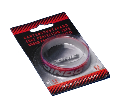 Bande de protection DONIC 50 centimètres x 10mm Noir/Rouge