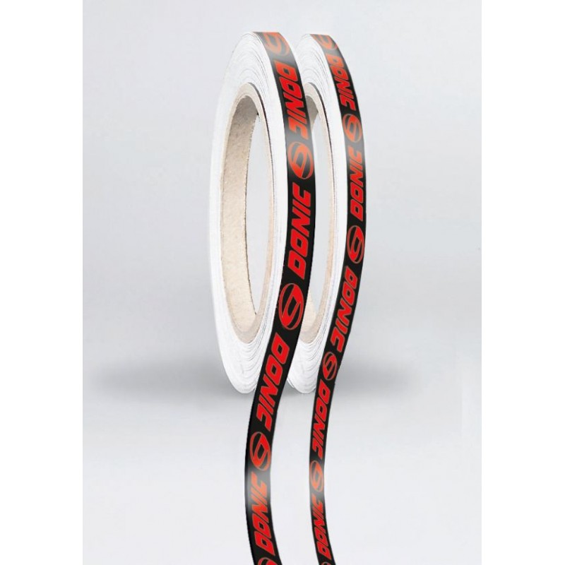 Bande de protection DONIC 50 mètres x 12 mm Noir/Rouge (Copie)