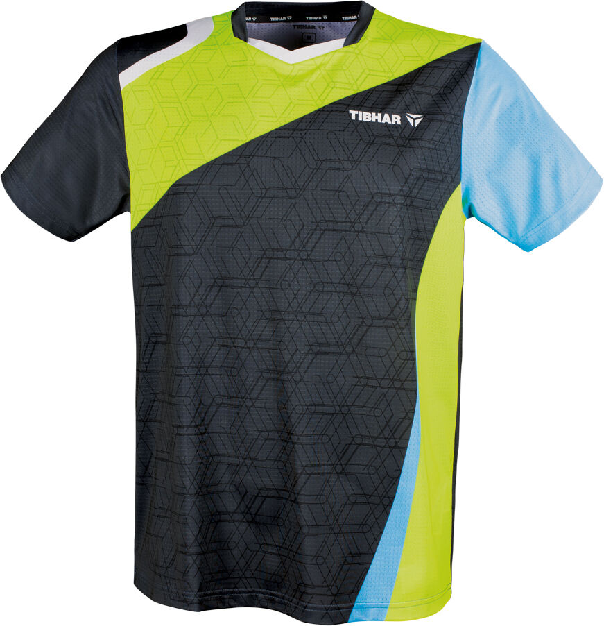 TIBHAR Tee-Shirt SOL Jaune/Gris