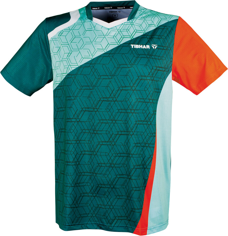 TIBHAR Tee-Shirt SOL Petrol/Orange