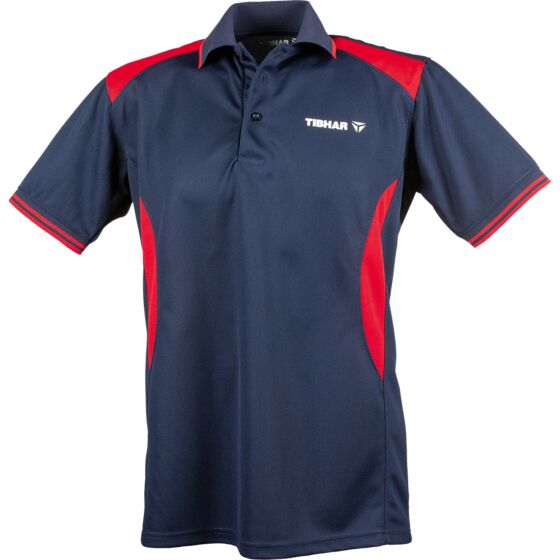 TIBHAR Polo KOSMOS Marine/Rouge