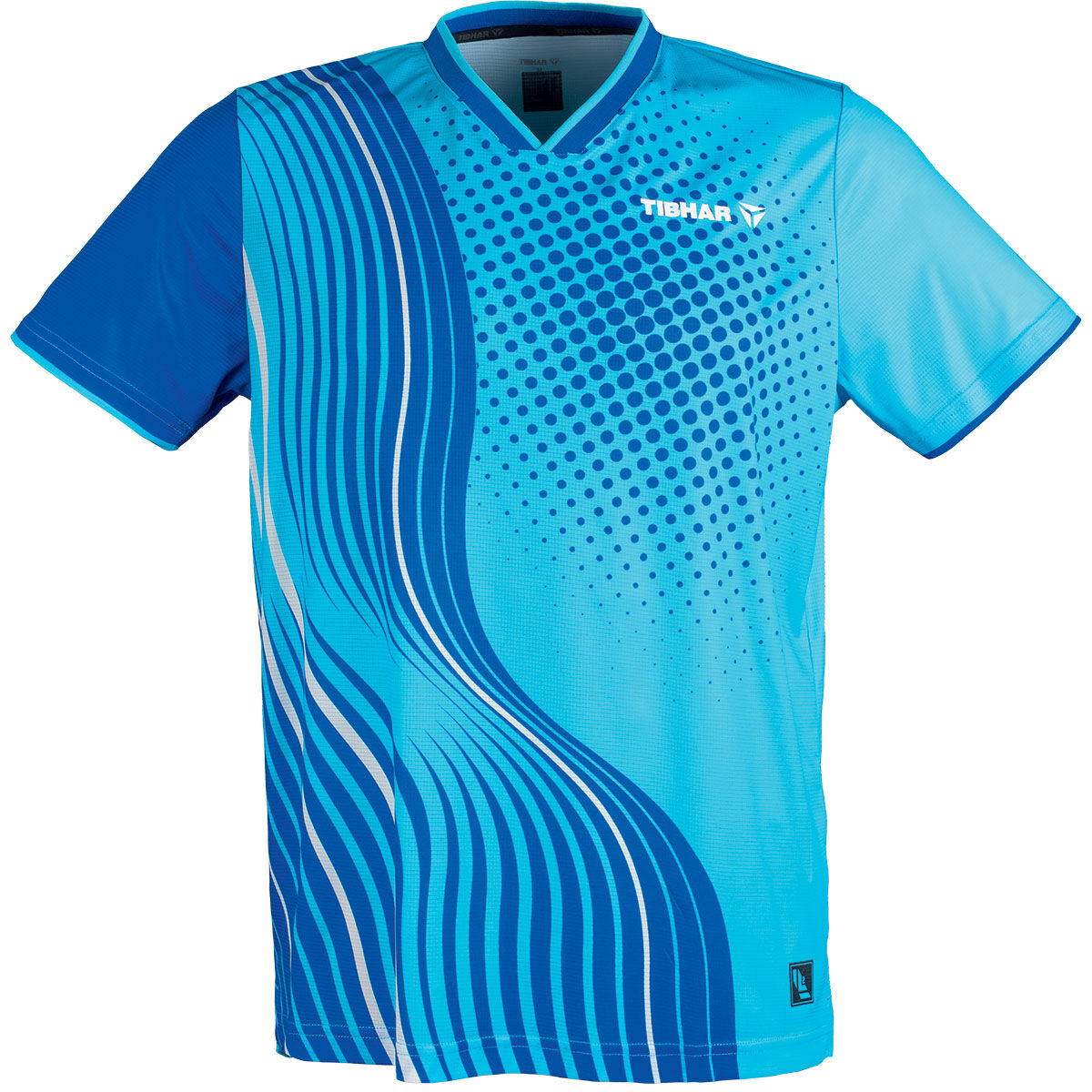 TIBHAR Tee-Shirt RIVER Bleu Turquoise