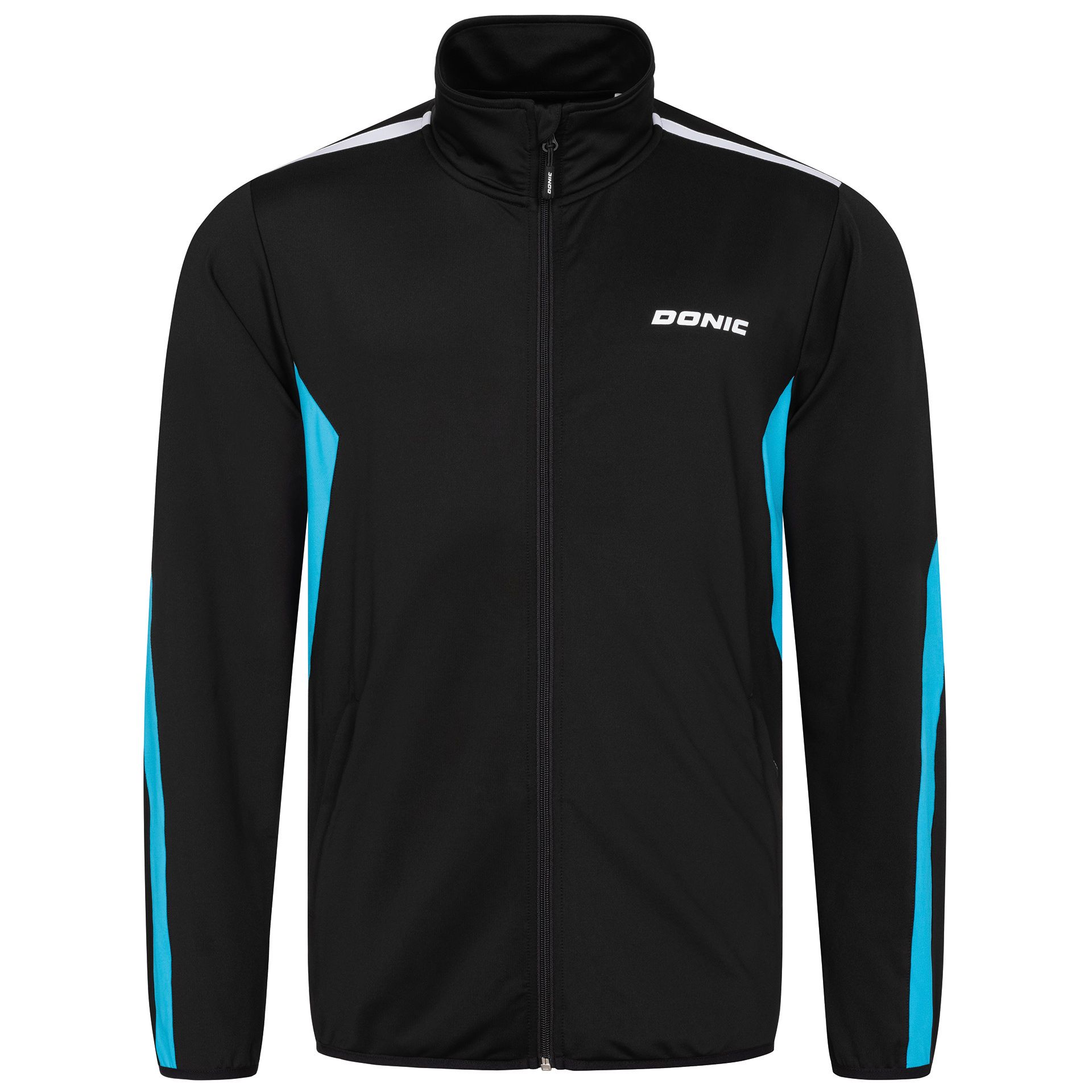 Veste AVERIS Noir/Bleu clair/Blanc