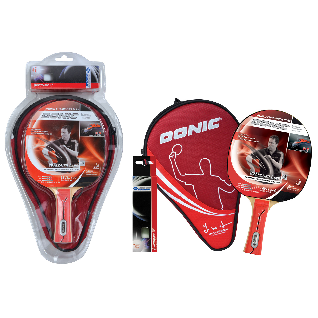 Set DONIC Waldner 600